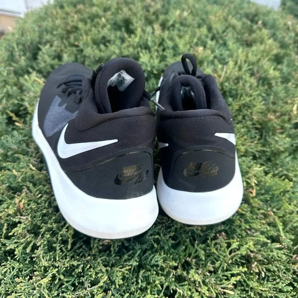 Nike Air Precision II  Men's Basketball Athletic Shoes Size‎ 12 Black And White